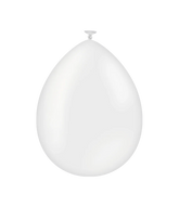 Witte Ballonnen 30cm 25st